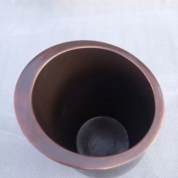 Rare Nambe Heritage Bronze Alloy Vase 2011 By Steve Cozzolino - Mt0449 - Picture 2 of 4